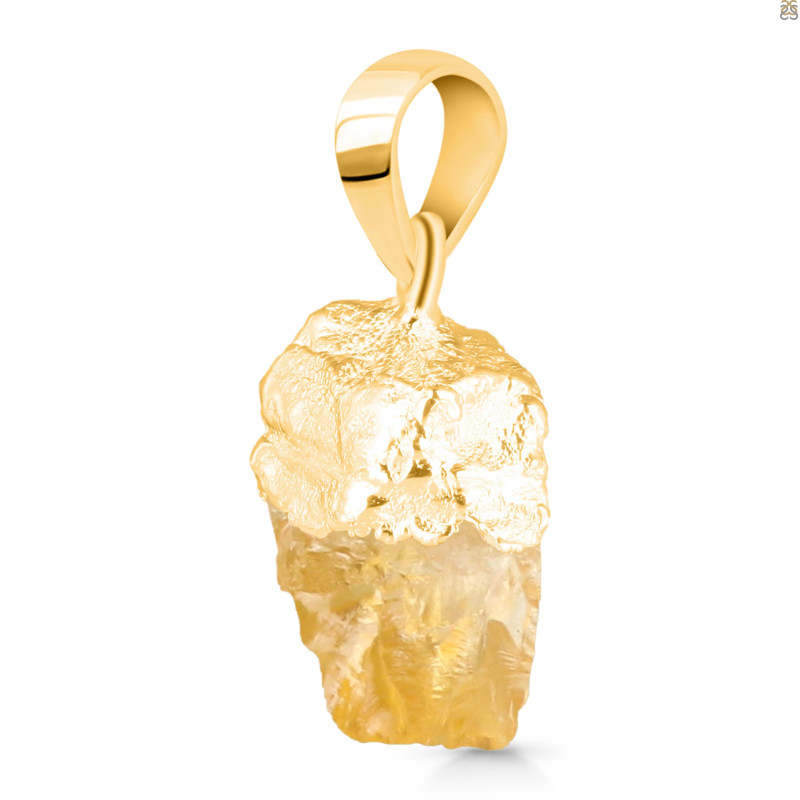 Citrine Raw Crystal Pendant CIT-RCYP-1
