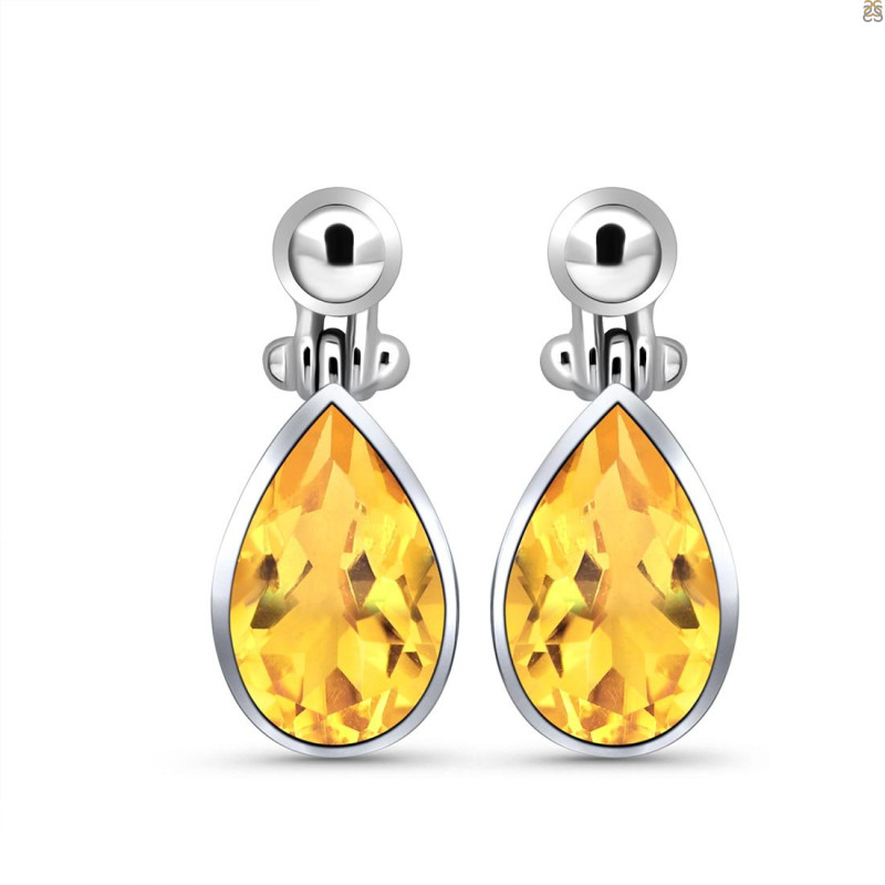 Citrine Earring CIT-3-16