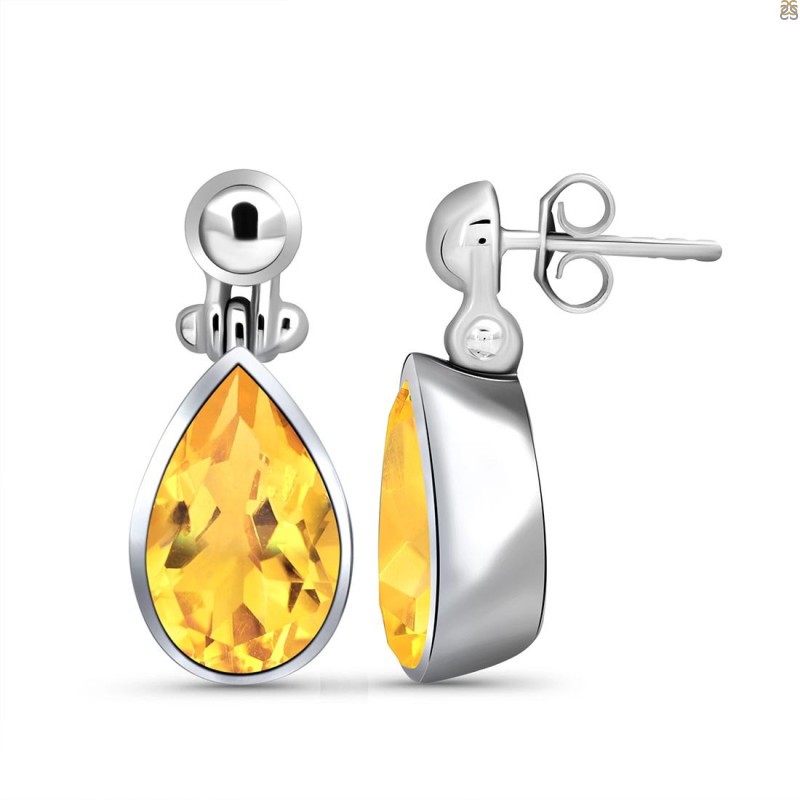 Citrine Earring CIT-3-16