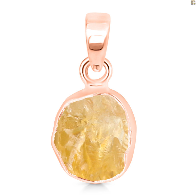Citrine Raw Crystal Pendant CIT-RCYP-5