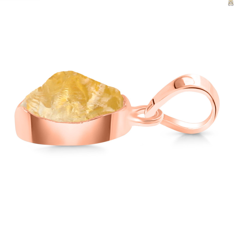 Citrine Raw Crystal Pendant CIT-RCYP-5