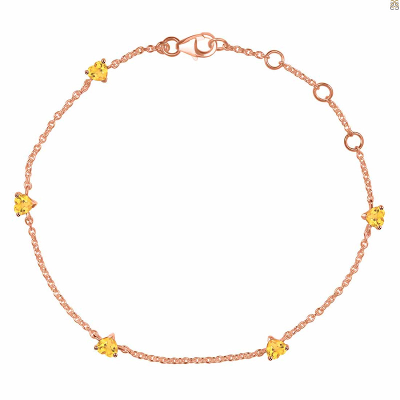 Citrine Bracelet CIT-RDB-169.
