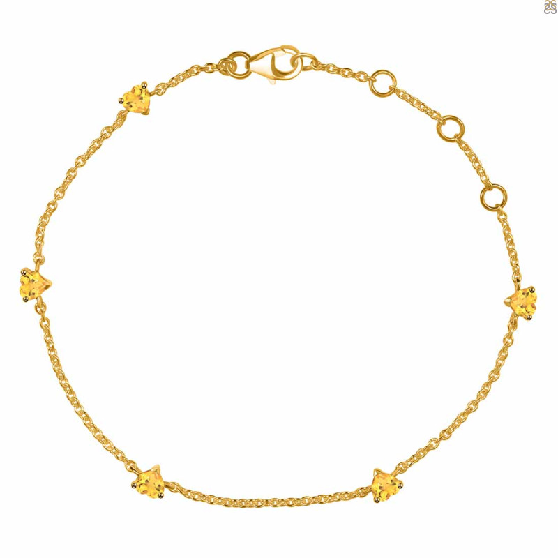 Citrine Bracelet CIT-RDB-169.