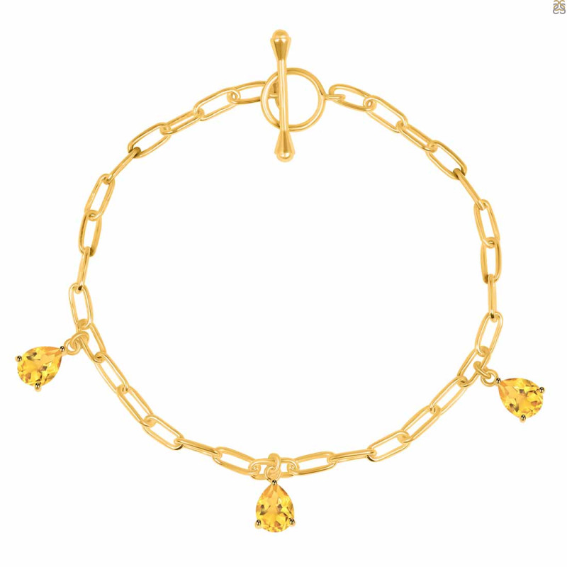 Citrine Bracelet CIT-RDB-171.