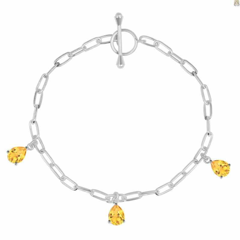 Citrine Bracelet CIT-RDB-171.