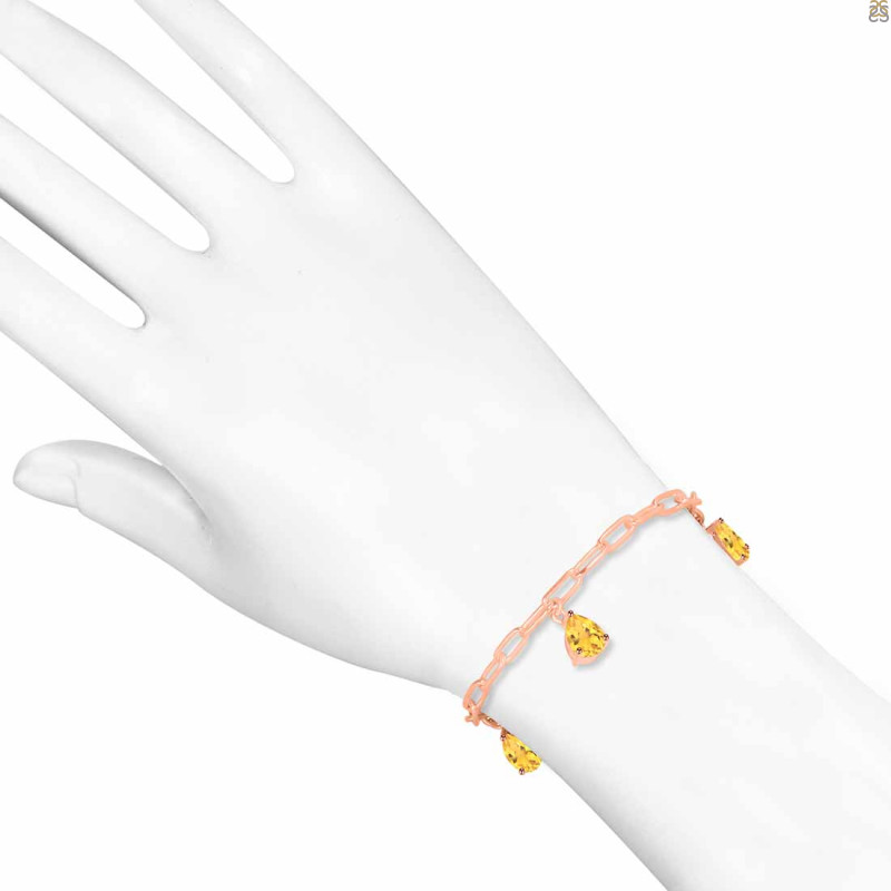 Citrine Bracelet CIT-RDB-171.