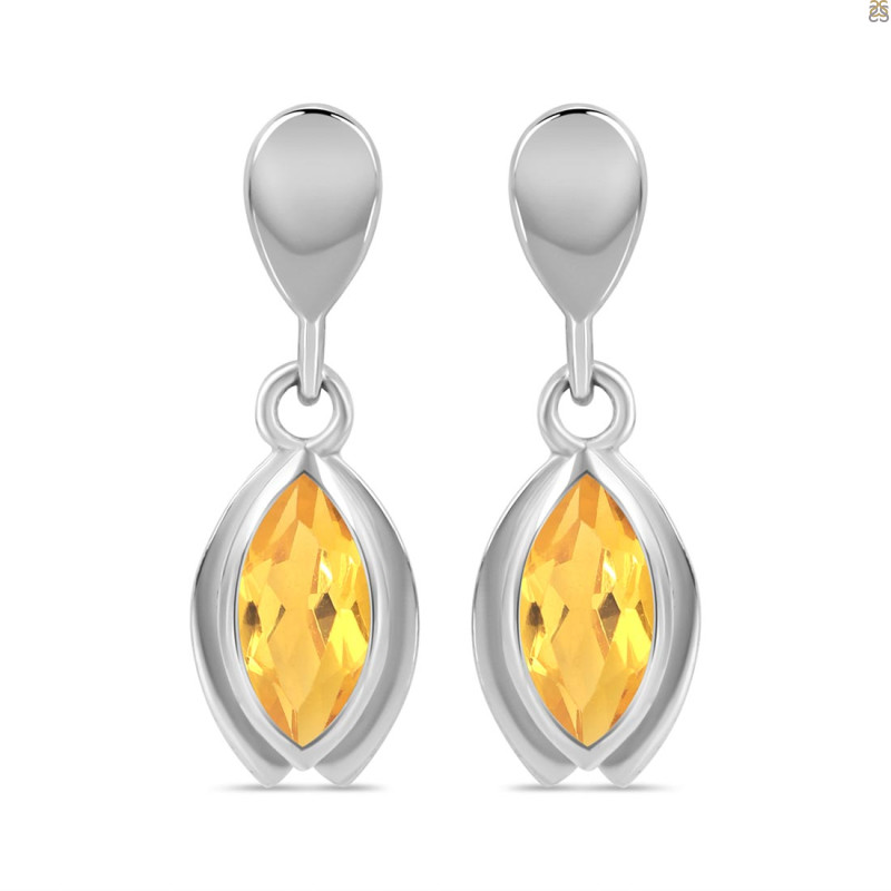 Citrine Earring CIT-RDE-22.
