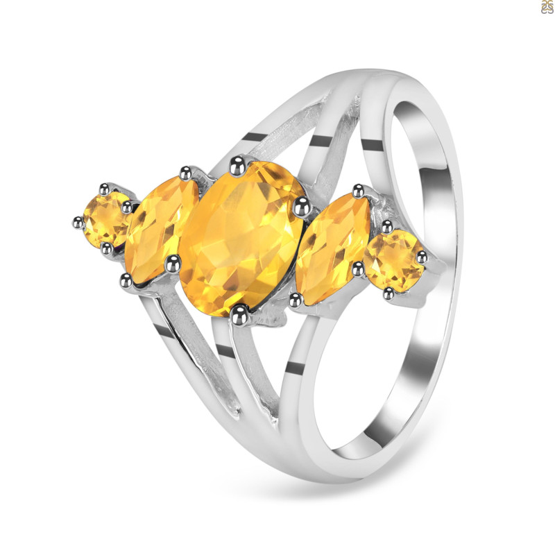 Citrine Ring CIT-RDR-2063.