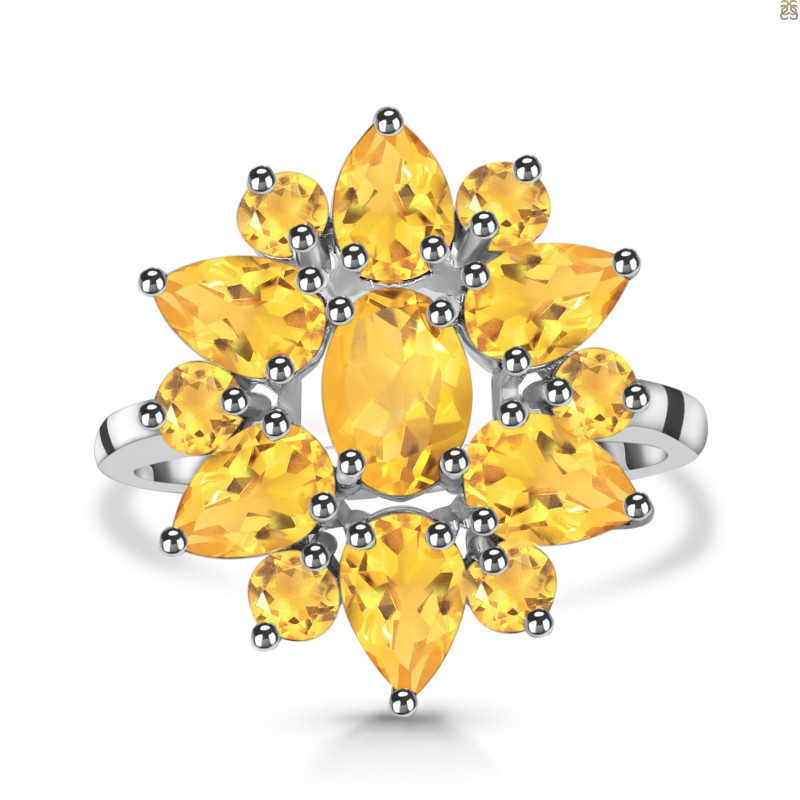 Citrine Ring CIT-RDR-2073.