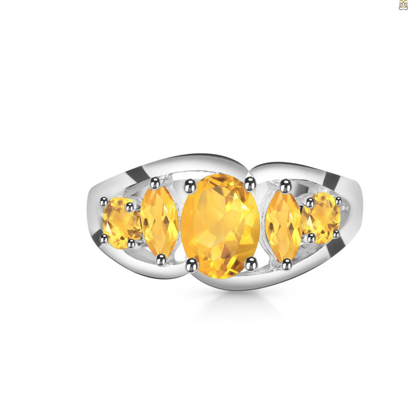 Citrine Ring CIT-RDR-2077.
