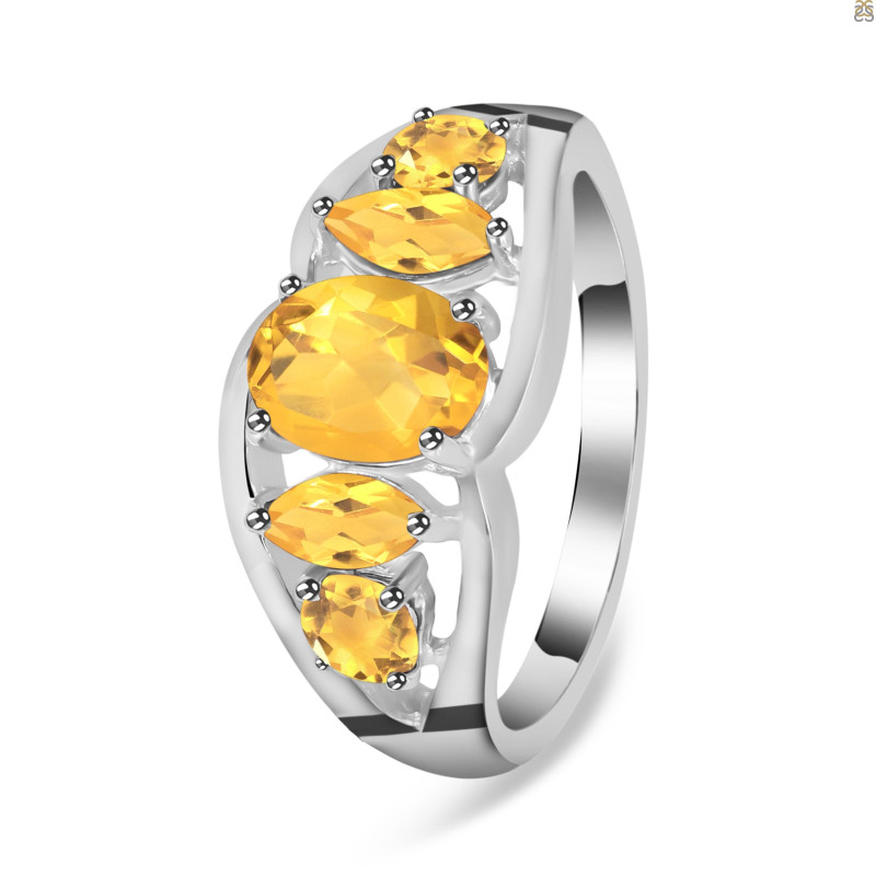 Citrine Ring CIT-RDR-2077.