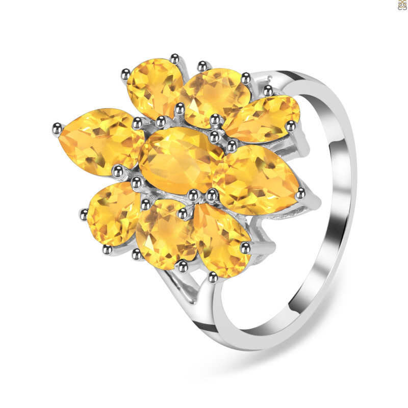 Citrine Ring CIT-RDR-2085.