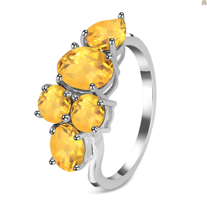 Citrine Ring CIT-RDR-2089.