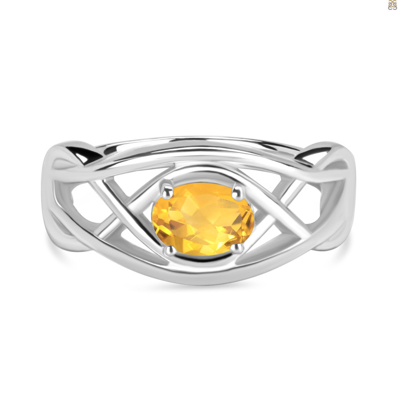 Citrine Ring CIT-RDR-26.