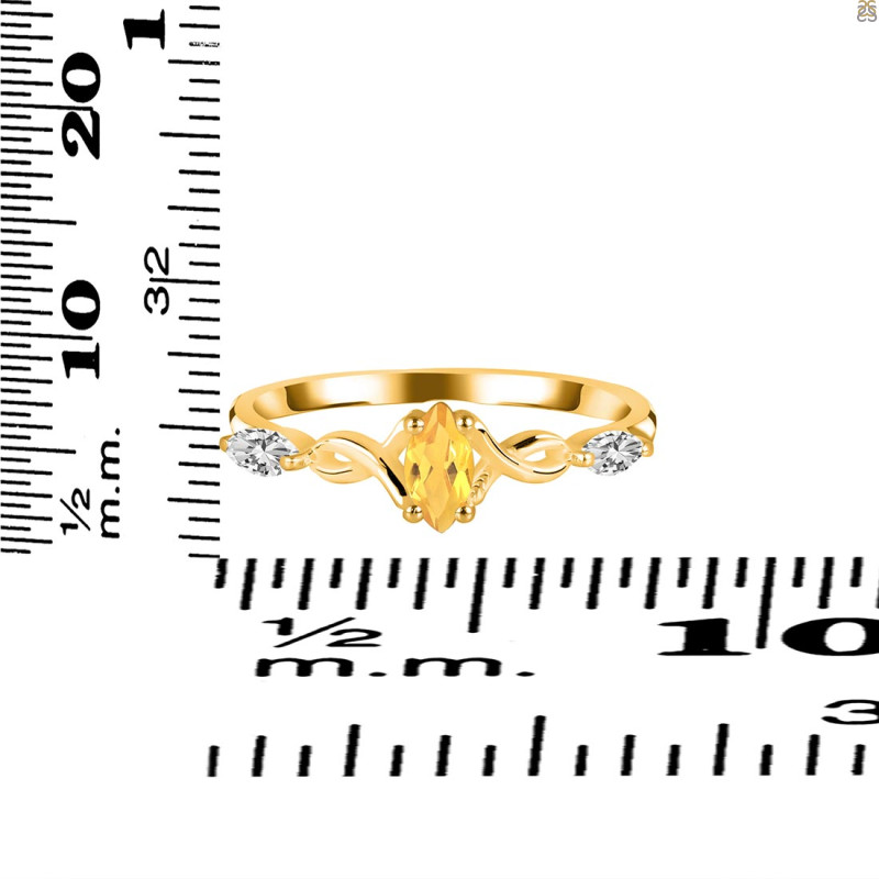 Citrine Ring CIT-RDR-2663.