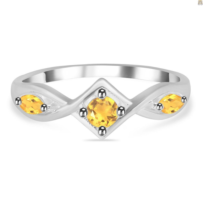 Citrine Ring CIT-RDR-2711.
