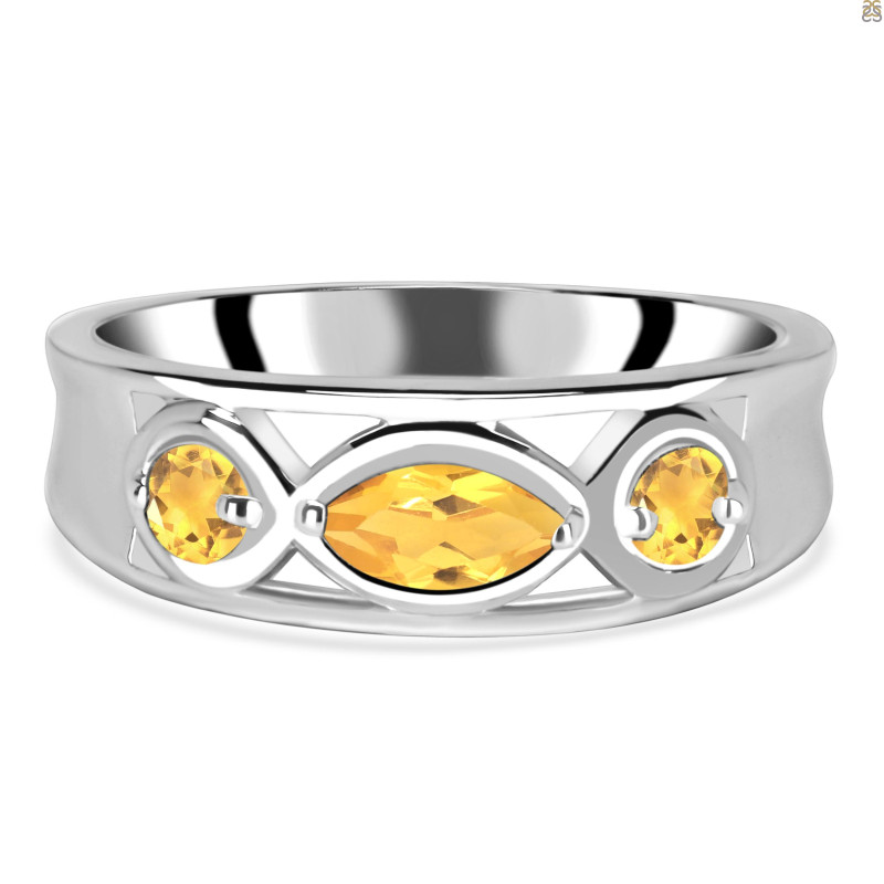 Citrine Ring CIT-RDR-29.