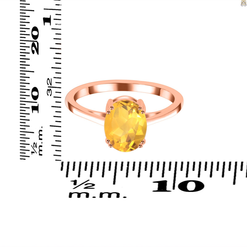 Citrine Ring CIT-RDR-3145.
