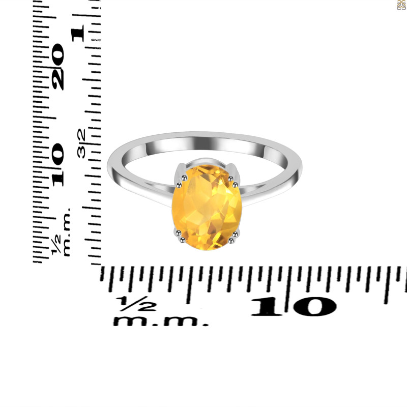 Citrine Ring CIT-RDR-3145.
