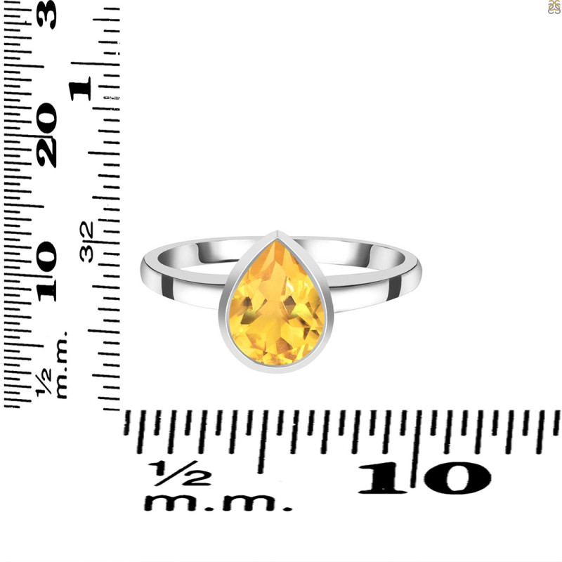Citrine Ring CIT-RDR-3252.