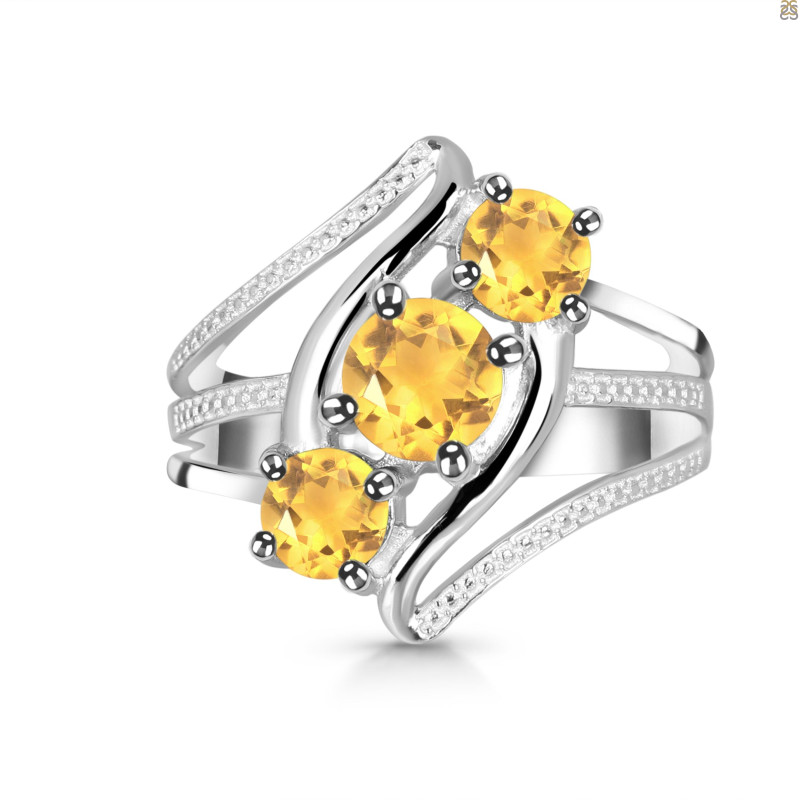 Citrine Ring CIT-RDR-37.