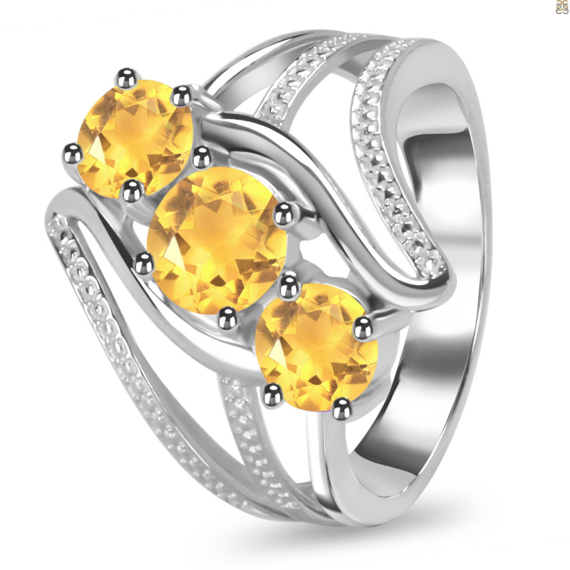 Citrine Ring CIT-RDR-37.