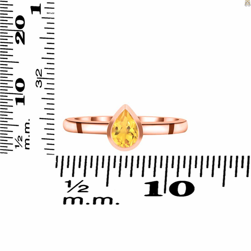 Citrine Ring CIT-RDR-4030.
