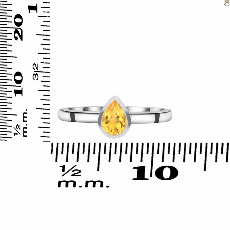 Citrine Ring CIT-RDR-4030.