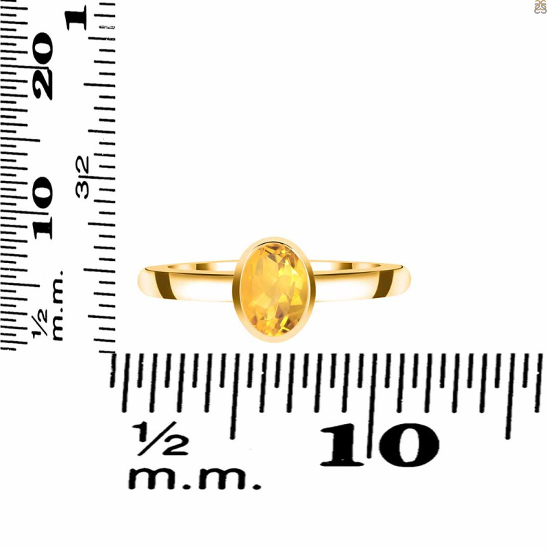 Citrine Ring CIT-RDR-4032.