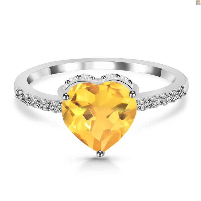 Citrine Ring CIT-RDR-4047.