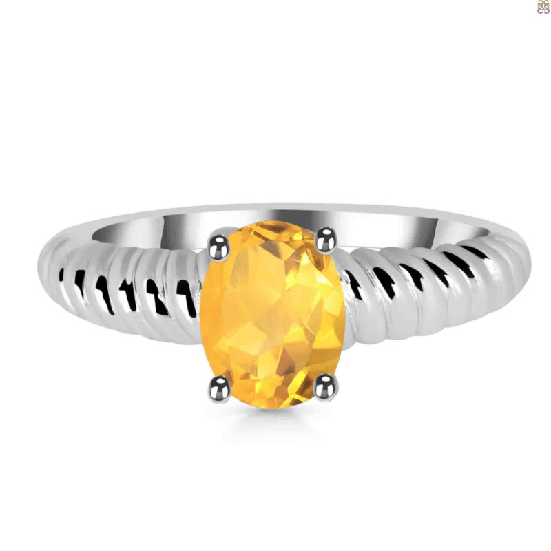 Citrine Ring CIT-RDR-414.