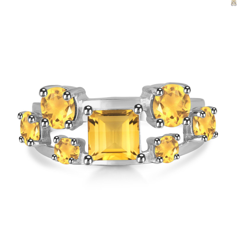 Citrine Ring CIT-RDR-457.