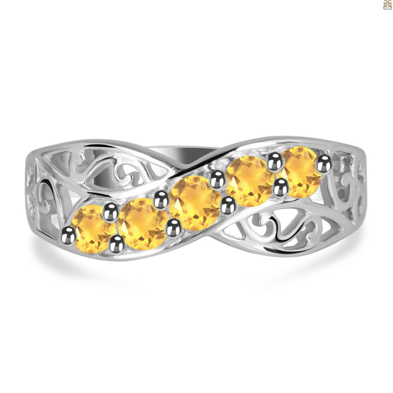 Citrine Ring CIT-RDR-462.