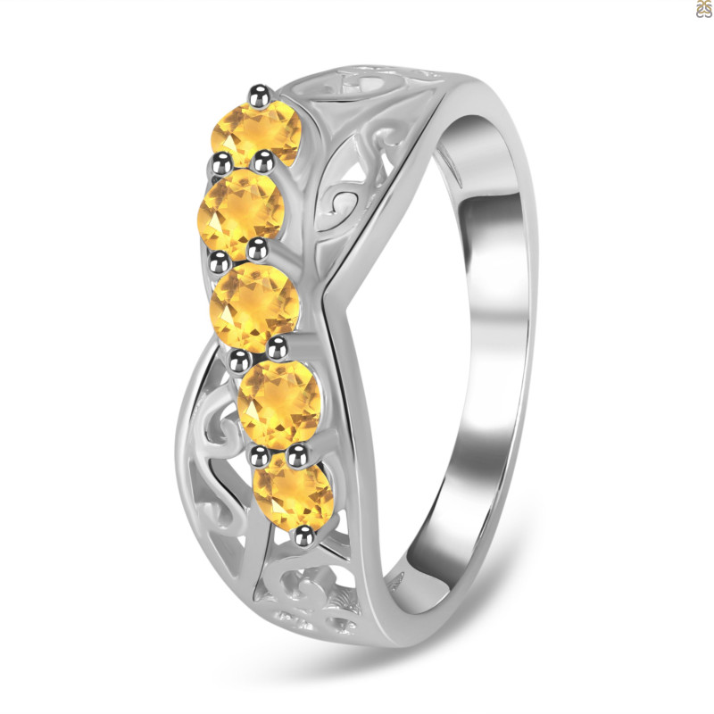 Citrine Ring CIT-RDR-462.