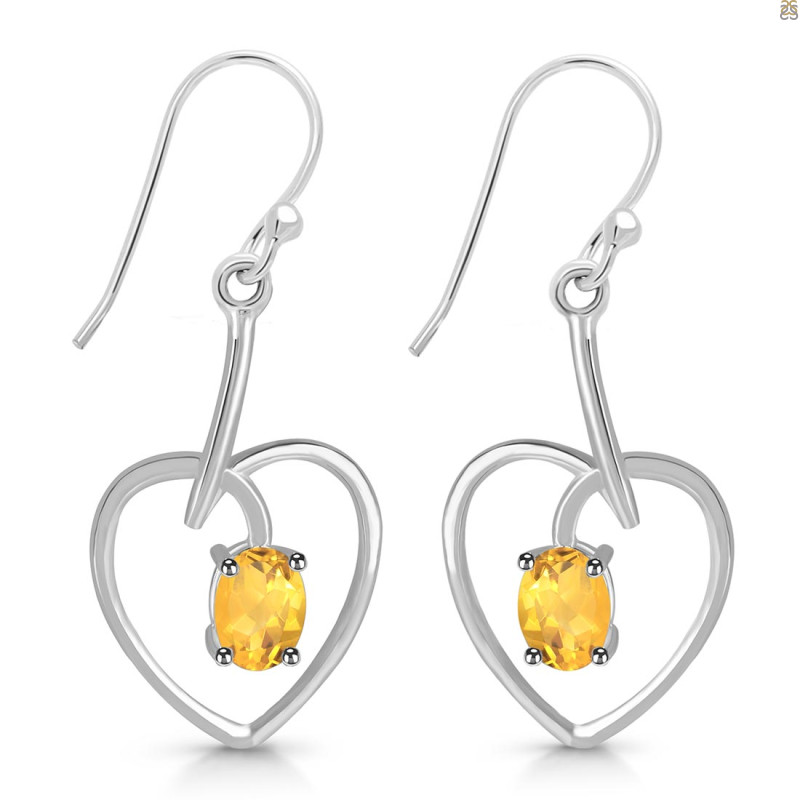 Citrine Earring CIT-RDE-441.