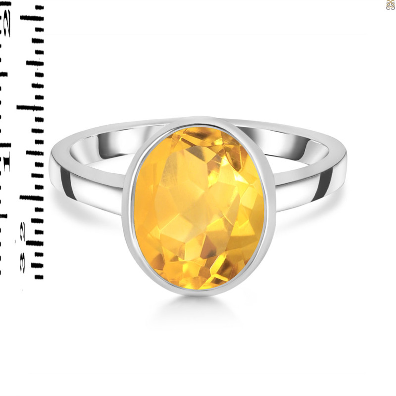 Citrine Ring CIT-RDR-1924.