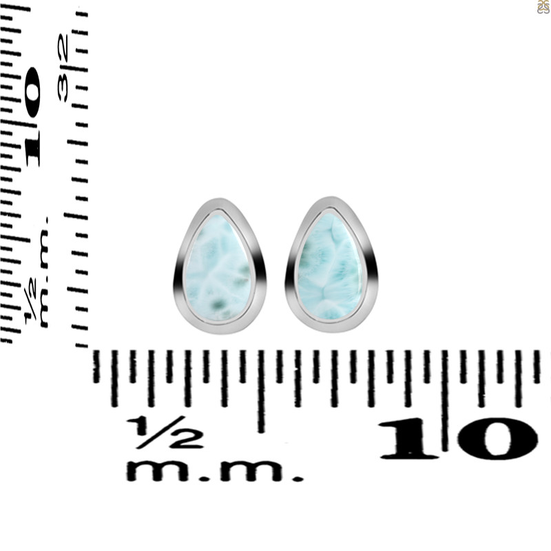 Close Out Larimar Earring LAR-CO-RDE-1106.