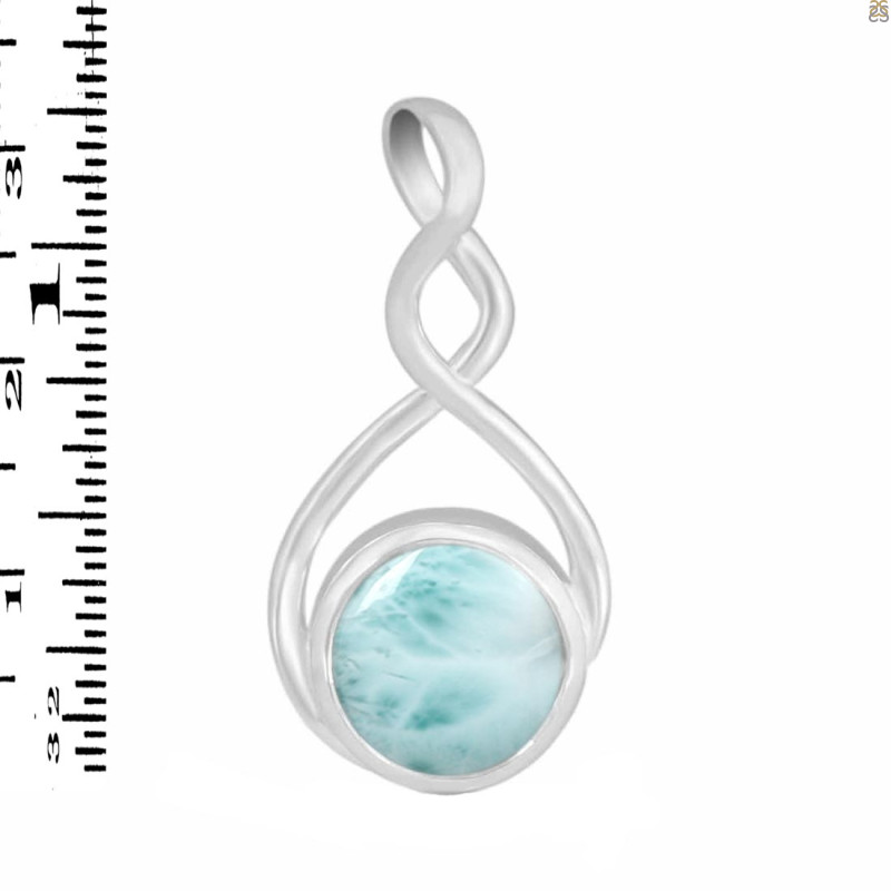 Close Out Larimar Pendant LAR-CO-RDP-42.