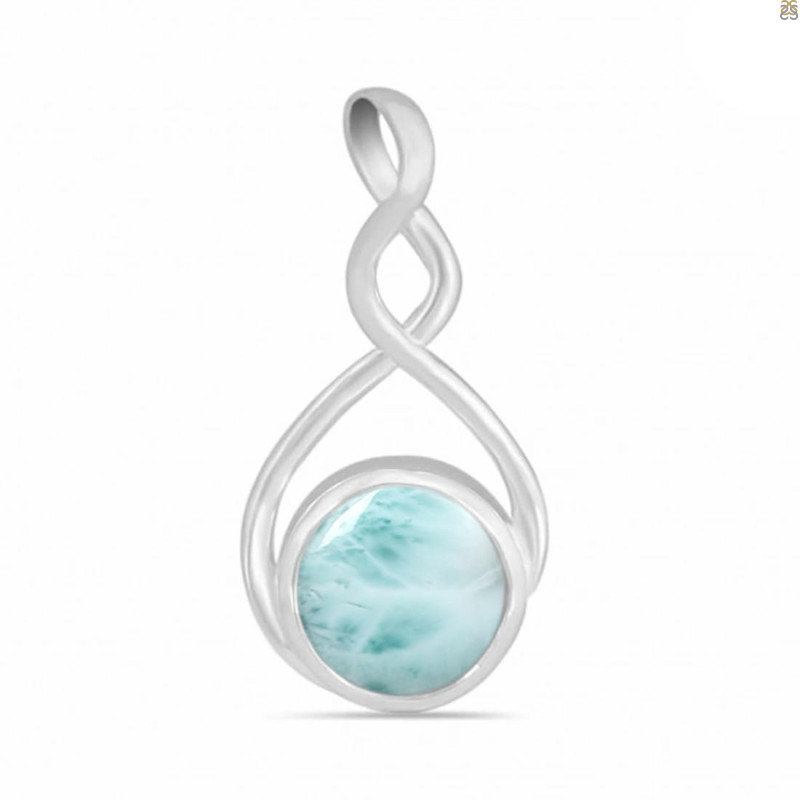 Close Out Larimar Pendant LAR-CO-RDP-42.