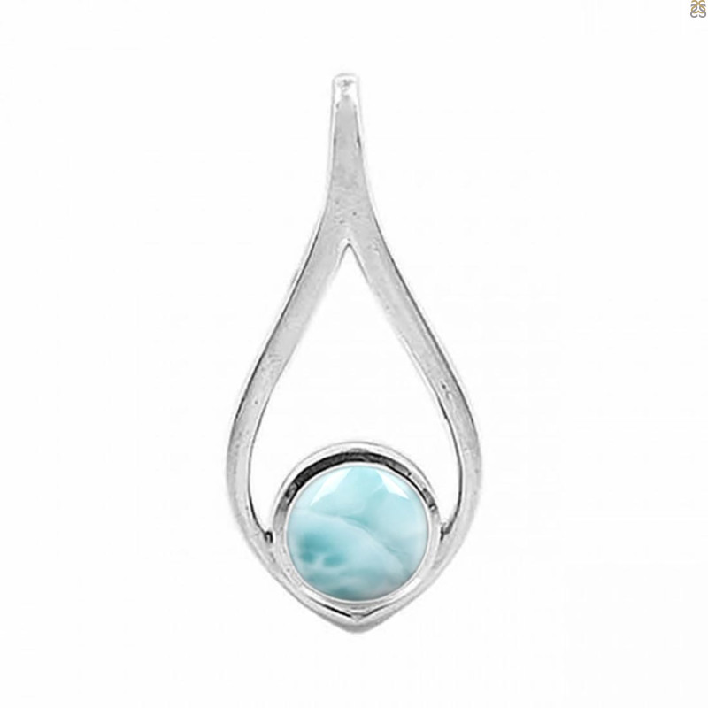Close Out Larimar Pendant LAR-CO-RDP-43.