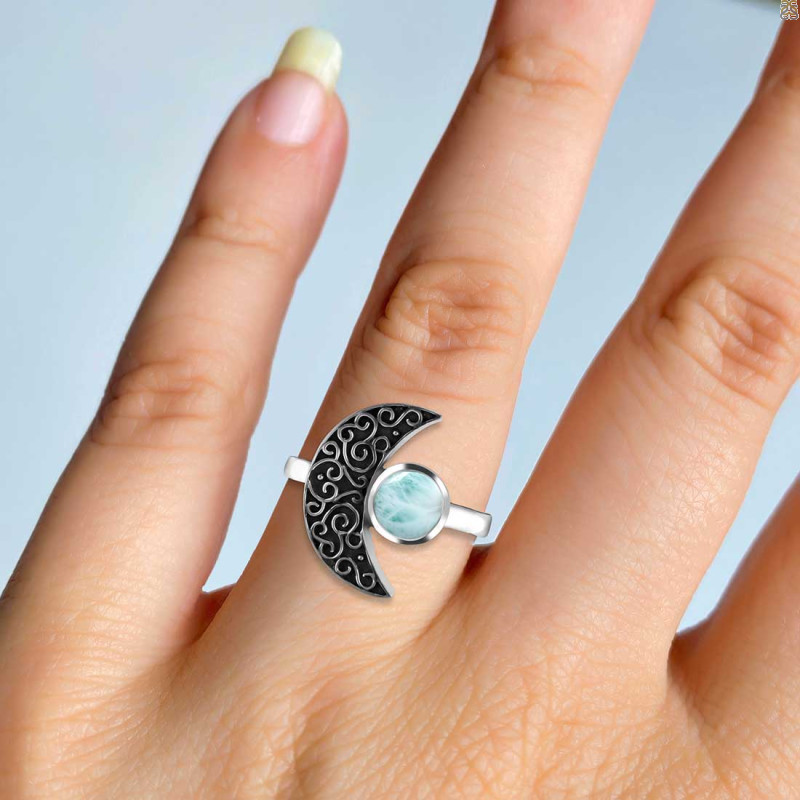 Close Out Larimar Ring LAR-CO-RDR-1192.
