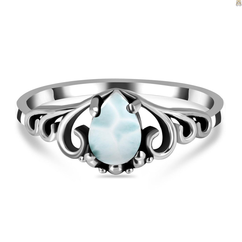 Close Out Larimar Ring LAR-CO-RDR-1409.