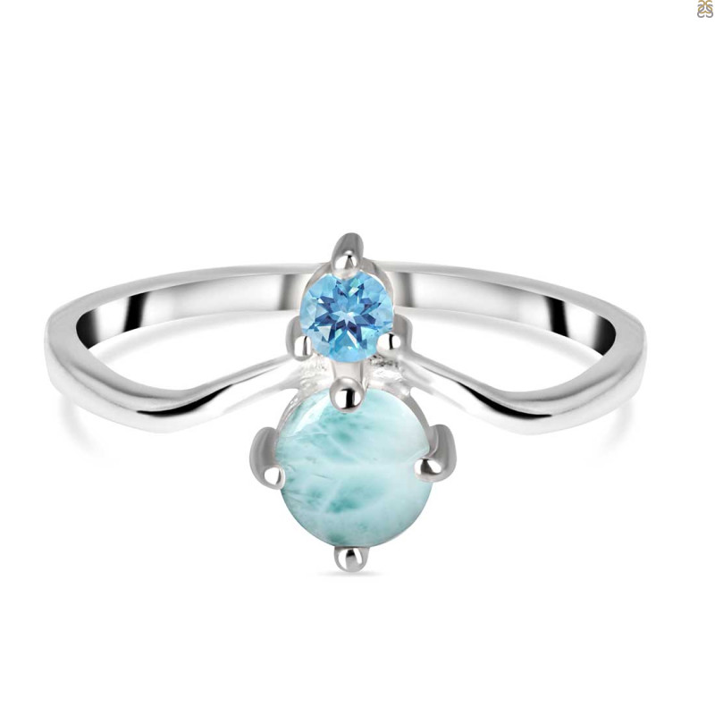Close Out Larimar Ring LAR-CO-RDR-1497.
