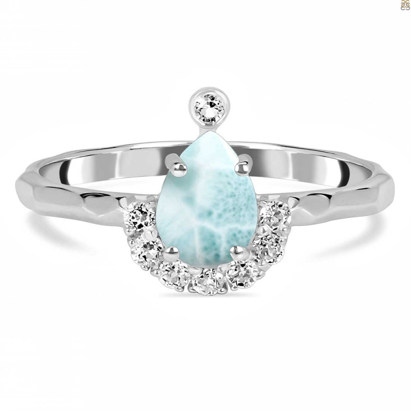 Close Out Larimar Ring LAR-CO-RDR-1622.