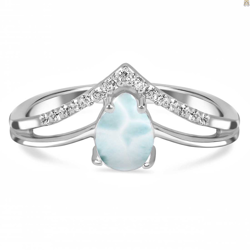 Close Out Larimar Ring LAR-CO-RDR-1716.