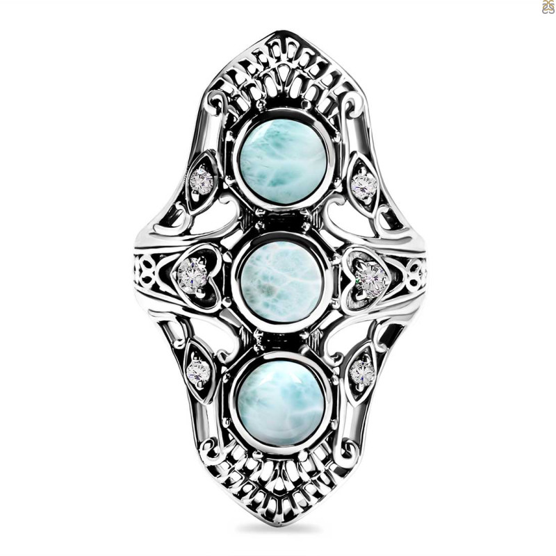Close Out Larimar Ring LAR-CO-RDR-335.