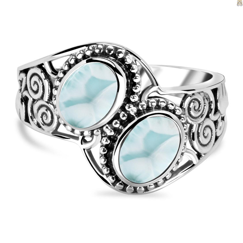 Close Out Larimar Ring LAR-CO-RDR-62.