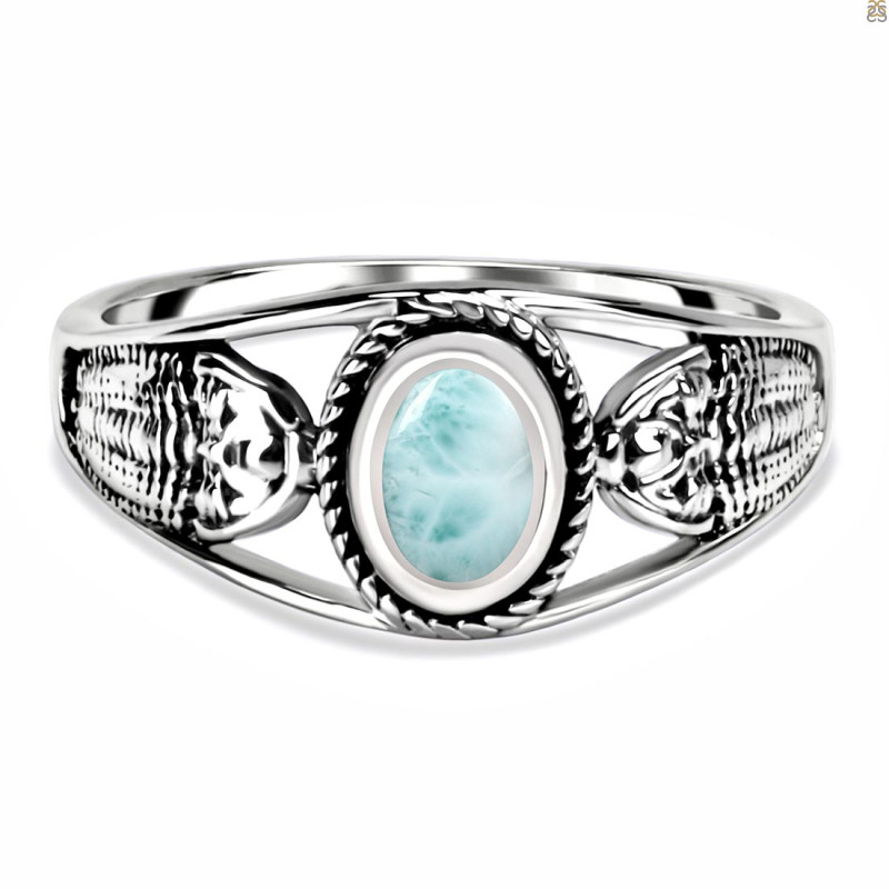 Close Out Larimar Ring LAR-CO-RDR-69.