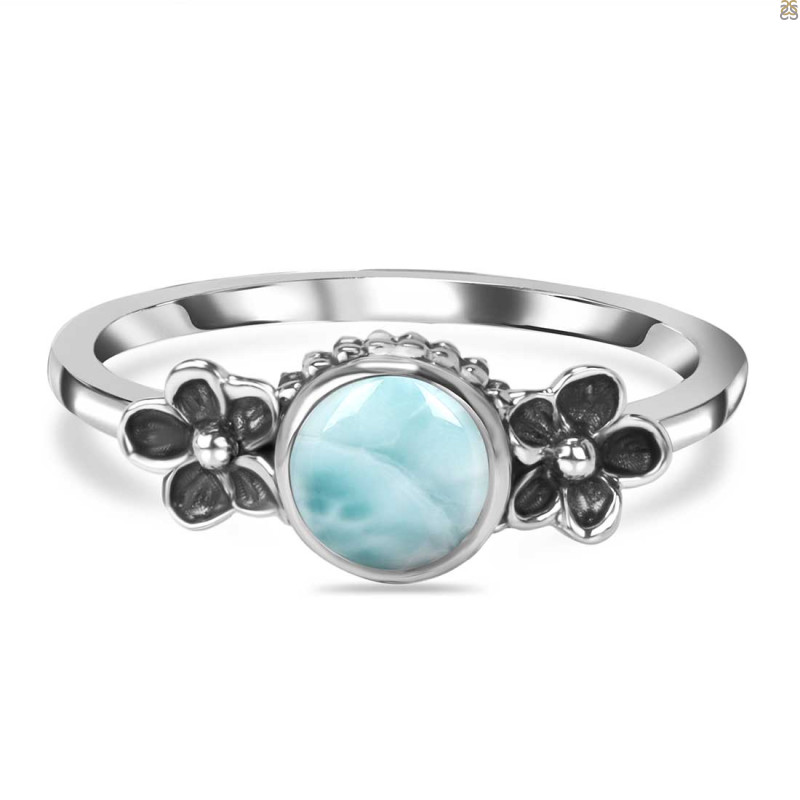 Close Out Larimar Ring LAR-CO-RDR-80.