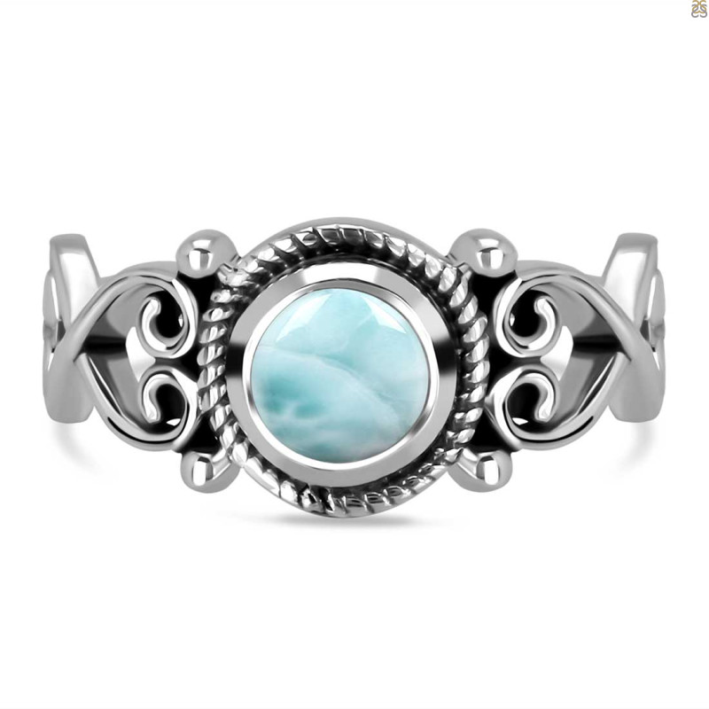 Close Out Larimar Ring LAR-CO-RDR-828.